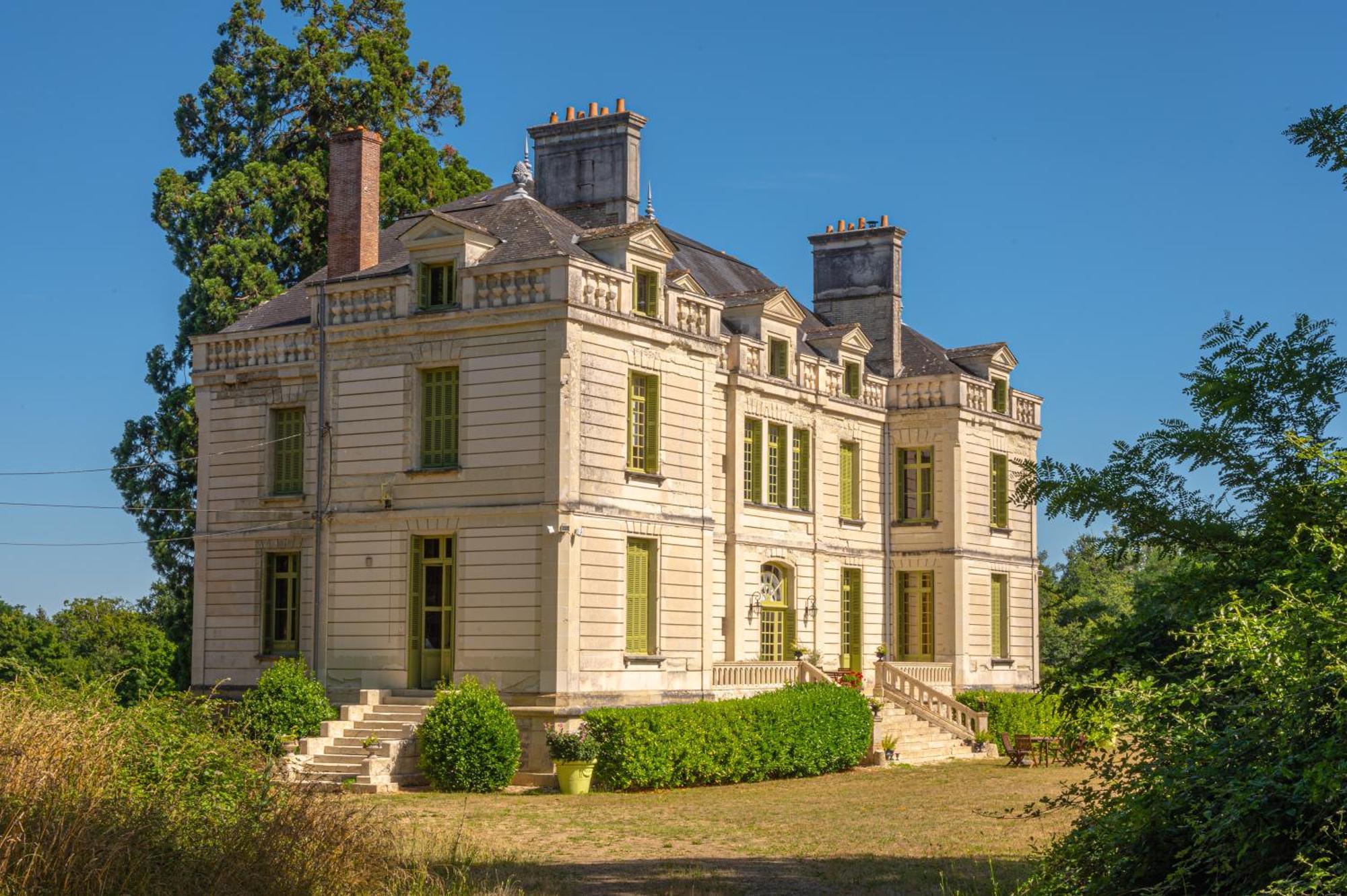Le Chateau Du Breuil Mazières-de-Touraine Eksteriør billede